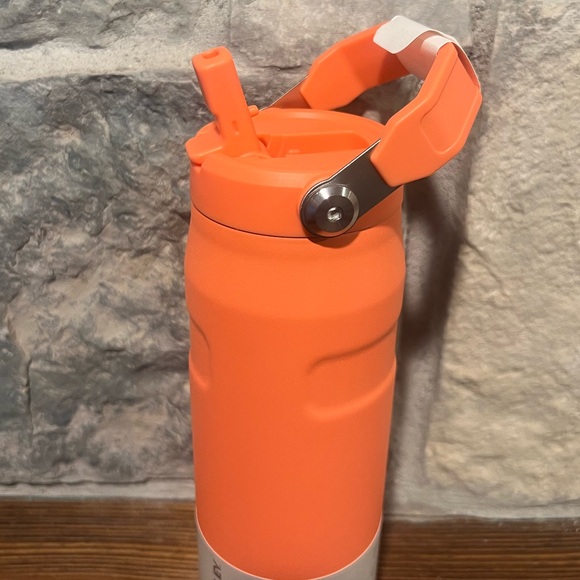 🍑 Pucker Peach 🍑 24 oz IceFlow Aerolight Water Bottle with Flip Straw 2.0 NWT - Picture 2 of 6